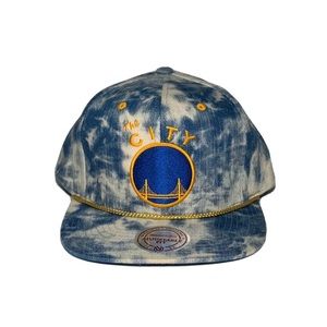 Golden State Warriors Mitchell And Ness Acid Wash